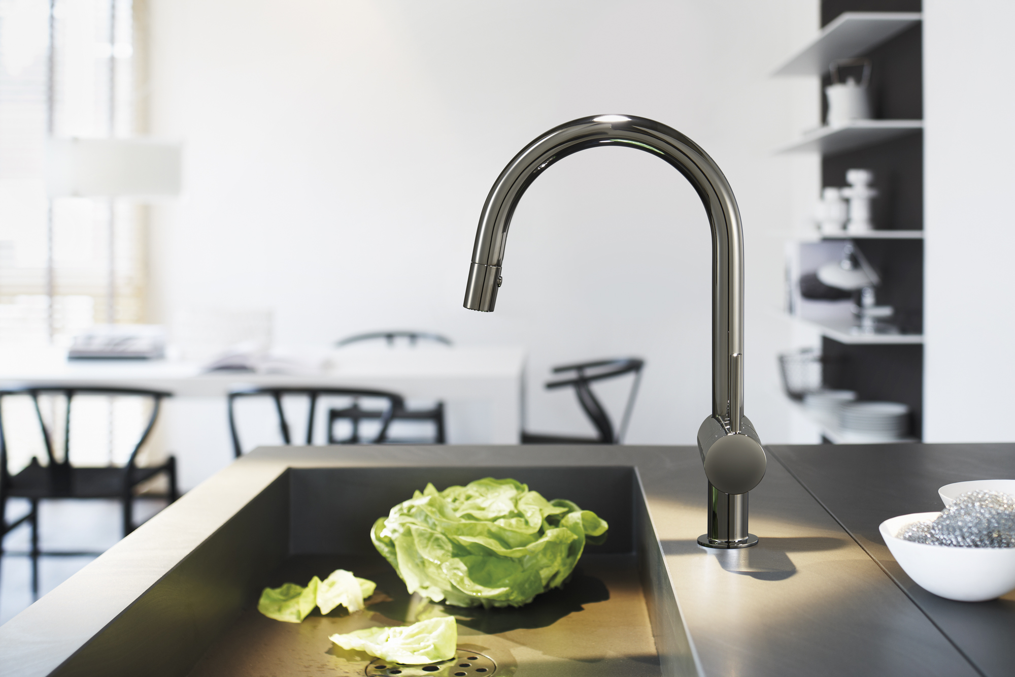 超人気水栓「ミンタ」に「黒」が登場！ | REAL KITCHEN&INTERIOR